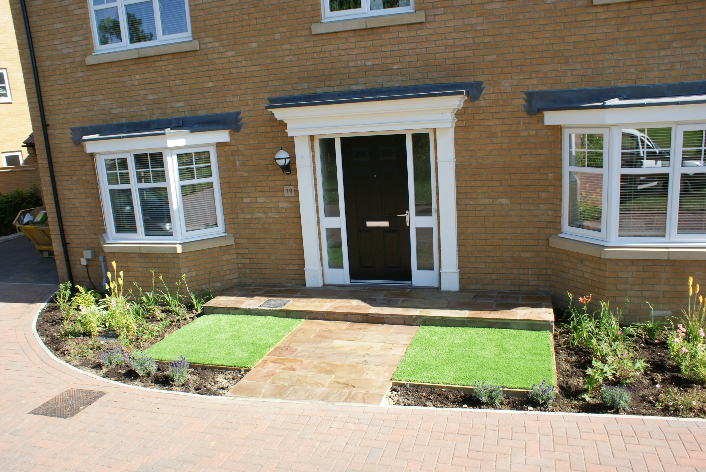Design for a small front garden in Longstanton | Garden ...