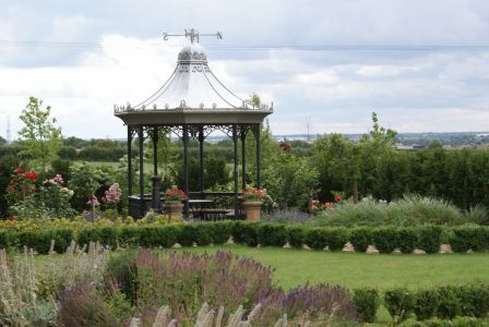 Formal garden design in Huntingdon, Cambridgeshire