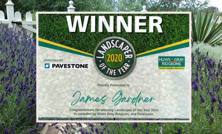 Landscaper of the year certificate